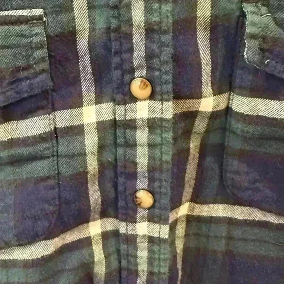Jachs girlfriend plaid flannel, women's small - Picture 4 of 6